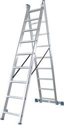 ΣΚΑΛΑ ΔΙΠΛΗ ΑΛΟΥΜΙΝΙΟΥ 2X11 4.83M BORMANN