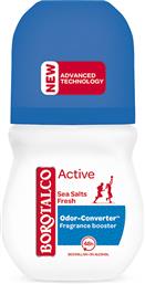 ΑΠΟΣΜΗΤΙΚΟ ROLL-ON ACTIVE SEA SALTS FRESH (50ML) BOROTALCO