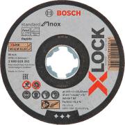 ΔΙΣΚΟΣ ΚΟΠΗΣ INOX X-LOCK STANDARD 115MM 1X22.2 2608619261 BOSCH από το e-SHOP