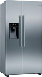 KAD93AIEP SIDE-BY-SIDE FULL NO FROST 562 LT INOX ANTIFINGER ΨΥΓΕΙΟ ΝΤΟΥΛΑΠΑ BOSCH