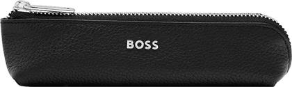 ΔΕΡΜΑΤΙΝΗ ΚΑΣΕΤΙΝΑ CLASSIC GRAINED 15 X 3 X 4 CM ΧΡΩΜΑ: ΜΑΥΡΟ BOSS