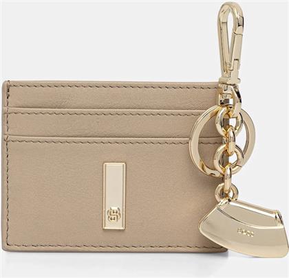 ΔΕΡΜΑΤΙΝΗ ΘΗΚΗ ΓΙΑ ΚΑΡΤΕΣ SAN JARED-C ΧΡΩΜΑ: ΜΠΕΖ, 50558140 BOSS