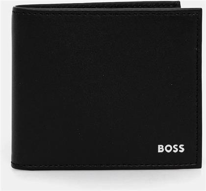 ΔΕΡΜΑΤΙΝΟ ΠΟΡΤΟΦΟΛΙ BASHINAH ΑΝΔΡΙΚΟ, ΧΡΩΜΑ: ΜΑΥΡΟ, 50546152 BOSS