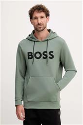 ΜΠΛΟΥΖΑ ΧΡΩΜΑ: ΠΡΑΣΙΝΟ, ΜΕ ΚΟΥΚΟΥΛΑ, 50551457 BOSS GREEN