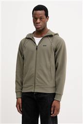 ΜΠΛΟΥΖΑ ΧΡΩΜΑ: ΠΡΑΣΙΝΟ, ΜΕ ΚΟΥΚΟΥΛΑ, 50553575 BOSS GREEN