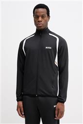 ΜΠΛΟΥΖΑ TRIPLET BLUE THONG ΧΡΩΜΑ: ΜΑΥΡΟ, 50554402 BOSS GREEN