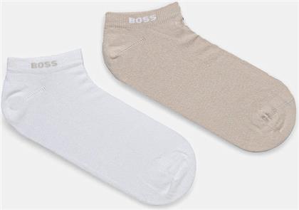 ΚΑΛΤΣΕΣ 2-PACK ΧΡΩΜΑ: ΜΠΕΖ, 50467730 BOSS
