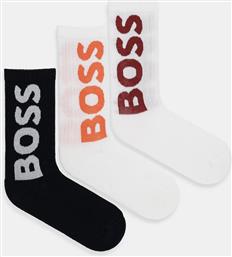 ΚΑΛΤΣΕΣ 3-PACK BASHINAH ΧΡΩΜΑ: ΑΣΠΡΟ, 50524259 BOSS