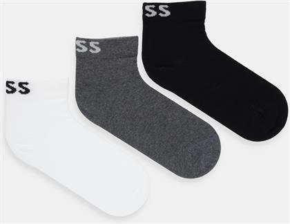 ΚΑΛΤΣΕΣ 3P SH LOGO CC SP W 3-PACK ΧΡΩΜΑ: ΜΑΥΡΟ, 50533849 BOSS