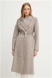 ΜΑΛΛΙΝΟ ΠΑΛΤΟ BASHINAH ΧΡΩΜΑ: ΚΑΦΕ, 50541513 BOSS