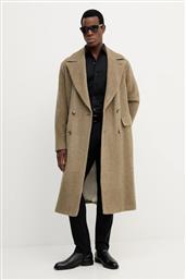 ΜΑΛΛΙΝΟ ΠΑΛΤΟ BASHINAH ΧΡΩΜΑ: ΠΡΑΣΙΝΟ, 50550743 BOSS