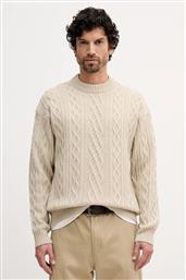 ΜΑΛΛΙΝΟ ΠΟΥΛΟΒΕΡ ΑΝΔΡΙΚΟ, ΧΡΩΜΑ: ΜΠΕΖ, 50548689 BOSS ORANGE