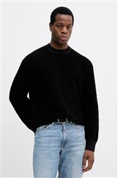 ΠΟΥΛΟΒΕΡ ΜΕ ΠΡΟΣΘΗΚΗ ΜΑΛΛΙΟΥ DOLOS ΧΡΩΜΑ: ΜΑΥΡΟ, 50548666 BOSS ORANGE