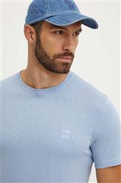 ΒΑΜΒΑΚΕΡΟ ΜΠΛΟΥΖΑΚΙ ΑΝΔΡΙΚΟ, ΧΡΩΜΑ: ΜΠΛΕ, 50508584 BOSS ORANGE