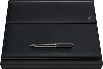ΣΕΤ ΧΑΡΤΟΦΥΛΑΚΑΣ ΚΑΙ ΣΤΥΛΟ BLACK & GUN 31,5 X 24 CM ΧΡΩΜΑ: ΜΑΥΡΟ BOSS
