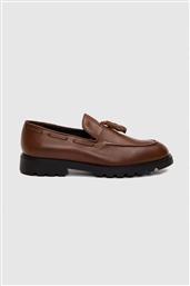 ΑΝΔΡΙΚΑ ΔΕΡΜΑΤΙΝΑ LOAFERS - A7576 ΚΑΦΕ BOSS SHOES