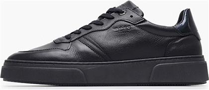 ΑΝΔΡΙΚΑ ΔΕΡΜΑΤΙΝΑ SNEAKERS - AA220 ΜΑΥΡΟ BOSS SHOES