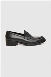 ΓΥΝΑΙΚΕΙΑ ΔΕΡΜΑΤΙΝΑ LOAFERS - AW7578 ΜΑΥΡΟ BOSS SHOES