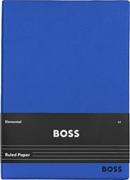 ΣΗΜΕΙΩΜΑΤΑΡΙΟ ESSENTIAL BLUE LINE A5 ΧΡΩΜΑ: ΜΠΛΕ BOSS