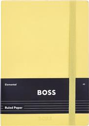 ΣΗΜΕΙΩΜΑΤΑΡΙΟ PASTEL CLASSIC A5 ΧΡΩΜΑ: ΚΙΤΡΙΝΟ BOSS