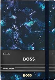 ΣΗΜΕΙΩΜΑΤΑΡΙΟ TIE-DYE FLOWER A5 ΧΡΩΜΑ: ΜΠΛΕ BOSS