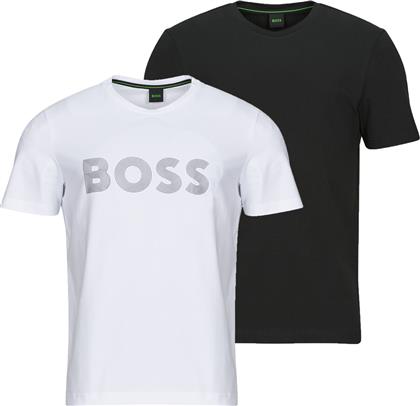 T-SHIRT ΜΕ ΚΟΝΤΑ ΜΑΝΙΚΙΑ T-SHIRT 2-PACK 2 BOSS
