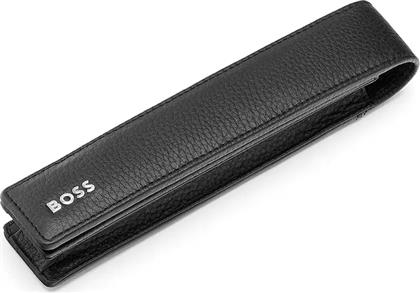 ΘΗΚΗ ΓΙΑ ΣΤΥΛΟ CLASSIC GRAINED 16,5 X 5 X 2 CM ΧΡΩΜΑ: ΜΑΥΡΟ BOSS