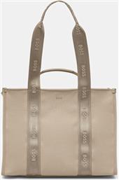 ΤΣΑΝΤΑ SANDY TOTE C METT-VALENTINE ΧΡΩΜΑ: ΜΠΕΖ, 50558113 BOSS