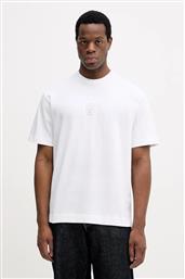 ΒΑΜΒΑΚΕΡΟ ΜΠΛΟΥΖΑΚΙ METT-VALENTINE ΑΝΔΡΙΚΟ, ΧΡΩΜΑ: ΑΣΠΡΟ, 50555106 BOSS