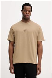 ΒΑΜΒΑΚΕΡΟ ΜΠΛΟΥΖΑΚΙ METT-VALENTINE ΑΝΔΡΙΚΟ, ΧΡΩΜΑ: ΜΠΕΖ, 50555106 BOSS