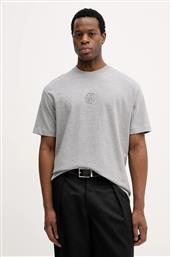 ΒΑΜΒΑΚΕΡΟ ΜΠΛΟΥΖΑΚΙ METT-VALENTINE ΑΝΔΡΙΚΟ, ΧΡΩΜΑ: ΓΚΡΙ, 50555106 BOSS