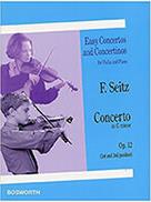 SEITZ - CONCERTO IN G MINOR OP.12 BOSWORTH