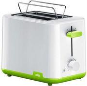 ΦΡΥΓΑΝΙΕΡΑ 2 ΘΕΣΕΩΝ HT 1010 8 2 SLICES 900W GREEN WHITE HT1010GR BRAUN