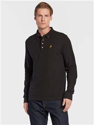 POLO MLT-412WASHINGTN ΜΑΥΡΟ SLIM FIT BRAVE SOUL