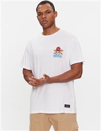 T-SHIRT MTS-149POWER ΛΕΥΚΟ STRAIGHT FIT BRAVE SOUL