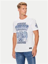 T-SHIRT MTS-149SKEN ΛΕΥΚΟ REGULAR FIT BRAVE SOUL από το MODIVO