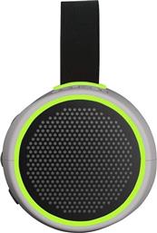 BRV-105 ΦΟΡΗΤΟ ΑΔΙΑΒΡΟΧΟ ΗΧΕΙΟ BLUETOOTH (ΑΣΗΜΙ/LIME) BRAVEN