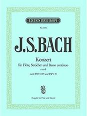 BACH J.S. - CONCERTO E MOLL BREITKOPF