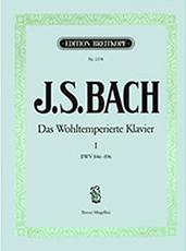 BACH J.S.DAS WOHLTEMPERIERTE NO.1 / ΕΚΔΟΣΕΙΣ BREITKOPF