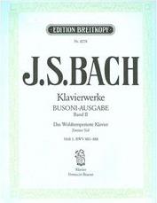 BACH J.S. - DAS WOHLTEMPERIERTES N.2/3 BREITKOPF