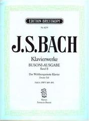 BACH J.S. - DAS WOHLTEMPERIERTES N.2/4 BREITKOPF