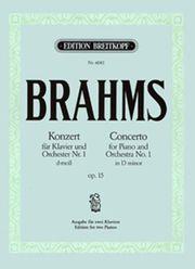 BRAHMS - CONCERTO NO.1 OP 15 BREITKOPF