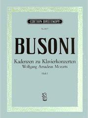 BUSONI - MOZART KADENZEN BAND I N.8577 BREITKOPF