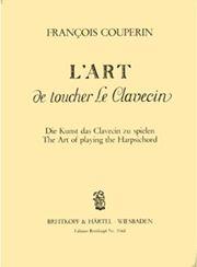 COUPERIN - L' ART DE TOUCHER LE CLAVECIN BREITKOPF