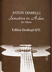 DIABELLI ANTON - SONATINE IN A-DUR BREITKOPF