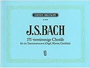 J.S. BACH - 371 VIERSTIMMIGE CHORALE BREITKOPF