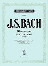 J.S.BACH - KLAVIERWERKE (BUSONI-AUSGABE) BAND III / ΕΚΔΟΣΕΙΣ BREITKOPF