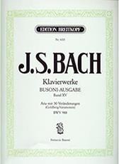 J.S. BACH - KLAVIERWERKE (BUSONI-AUSGABE) BAND XV / ΕΚΔΟΣΕΙΣ BREITKOPF