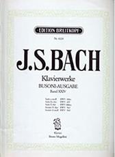 J.S.BACH - KLAVIERWERKE (BUSONI-AUSGABE) BAND XXIV / ΕΚΔΟΣΕΙΣ BREITKOPF