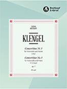 KLENGER CONCERTINO NO.1 IN C MAJOR OP.7 - EDITION BREITKOPF